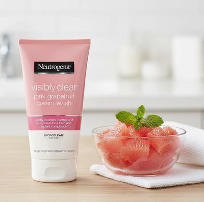 Neutrogena - Visibly Clear Pink Grapefruit Cream Wash - Zambeel