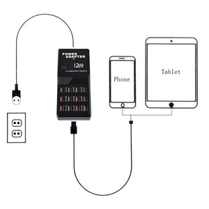 12 Port USB Charger - Zambeel