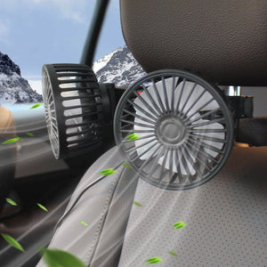 12V24V Car Rear Electric Fan Multifunctional Adjustment Of Large Wind - Zambeel