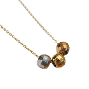18K Real Gold Necklace In A Titanium Steel Furnace A Minimalist, Light - luxury Piece Of Jewelry - Zambeel