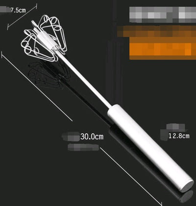1PC Cake Blender Beater Mixing Tool Stainless Steel Hand Egg Beater Easy Whisk Mixer Egg Cream Stirrer Sauce Shaker - Zambeel