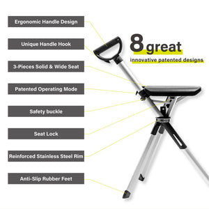 2 - in - 1 Cane with Seat - Zambeel