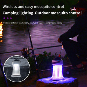 2 In 1 Electric Mosquito Killer Lamp Star Ceiling Projection Kill Mosquitoes For Outdoor And Indoor - Zambeel