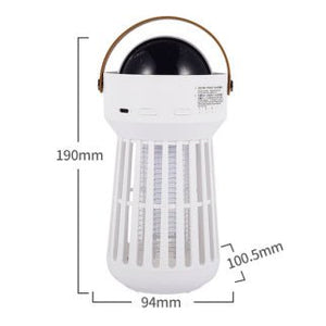 2 In 1 Electric Mosquito Killer Lamp Star Ceiling Projection Kill Mosquitoes For Outdoor And Indoor - Zambeel