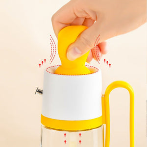 2 In 1 Oil Dispenser With Silicon Brush BBQ Oil Spray Glass Bottle Silicone For Barbecue Cooking Seasoning Bottle Kitchen Gadgets - Zambeel