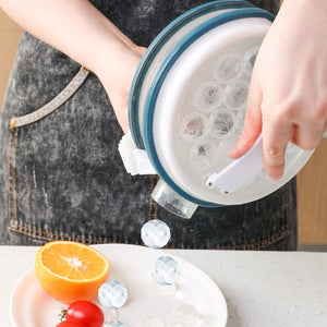 2 In 1 Portable Creative Ice Bottle Cold Kettle Household Ice Grid Frozen Ice Box Ice Cream Tools Bar Ice Ball Maker Kitchen Gadgets - Zambeel