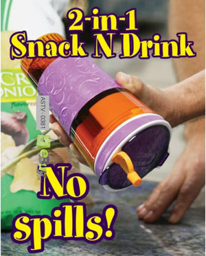 2 - in - 1 Snack & Drink Cups - Zambeel