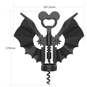 2 - in - 1 Wine Bottle Opener Bat Bottle Opener Creative Kitchen Gadgets - Zambeel