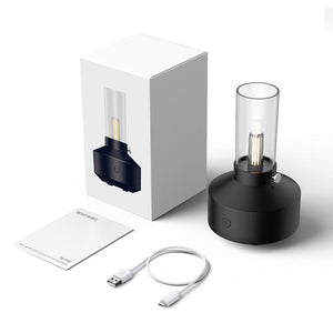 2023 New Arrival Ultrasonic Humidifier Retro 150ml Night Light Essential Oil Aroma Diffuser For Home Office - Zambeel