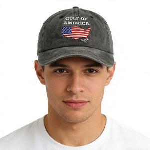 2pcs Gulf Of America Hat For Men Women - Zambeel