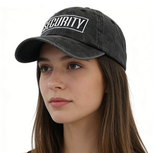 2pcs Security Hats For Men Women Security Accessories Baseball Cap - Zambeel