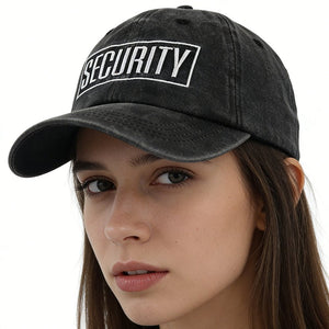 2pcs Security Hats For Men Women Security Accessories Baseball Cap - Zambeel