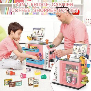 3 - in - 1 Coffee Machine Set For Kids - Zambeel