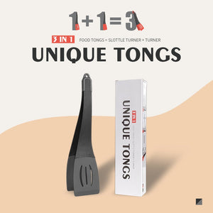 3 In 1 Frying Spatula Clip Silicone Food Clip Frying Steak Pancakes Shovel Slotted Turners Kitchen Tools Cooking Utensils Kitchen Gadgets - Zambeel