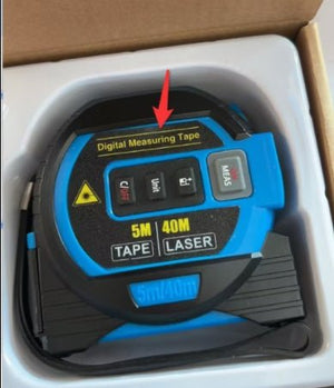 3 In 1 Laser Tape Measure Rangefinder 5m Tape Ruler Infrared High - precision Intelligent Electronic Ruler Building Distance Meter - Zambeel