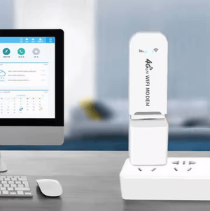 3 - in - 1 LTE 4G USB Modem with Wi - Fi Hotspot - Zambeel