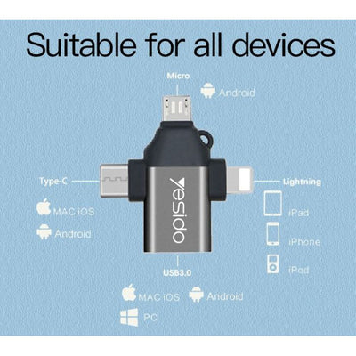 3 In 1 OTG Adapter - Zambeel