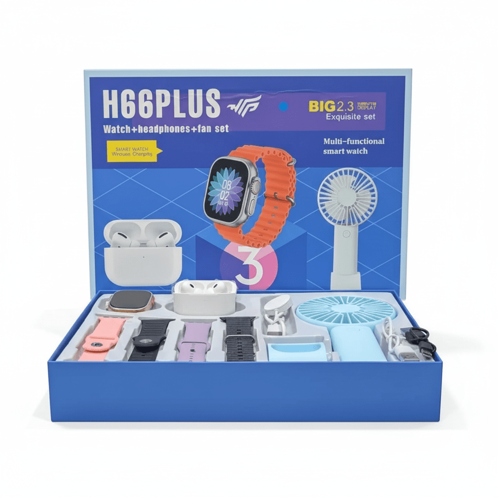 3 - in - 1 Smart Watch Set - Zambeel