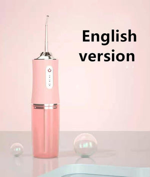 3 Modes Oral Irrigator USB Rechargeable Water Floss Portable Dental Water Flosser Jet 240ml Irrigator Dental Teeth Cleaner - Zambeel