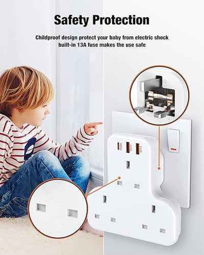 3 Way Plug Extension - Zambeel