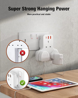 3 Way Plug Extension - Zambeel