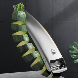 304 Stainless Steel Peeling Knife Melon Planer Multi - Function Peeler Grater Vegetable And Fruit Scraping Knife Kitchen Tools - Zambeel