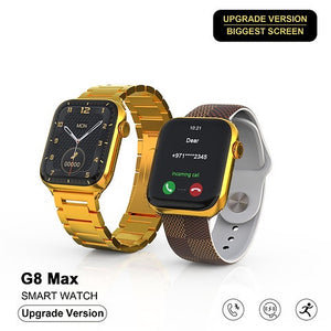 ساعة هاينو تيكو G8-Max الذهبية الإصدار الذكي