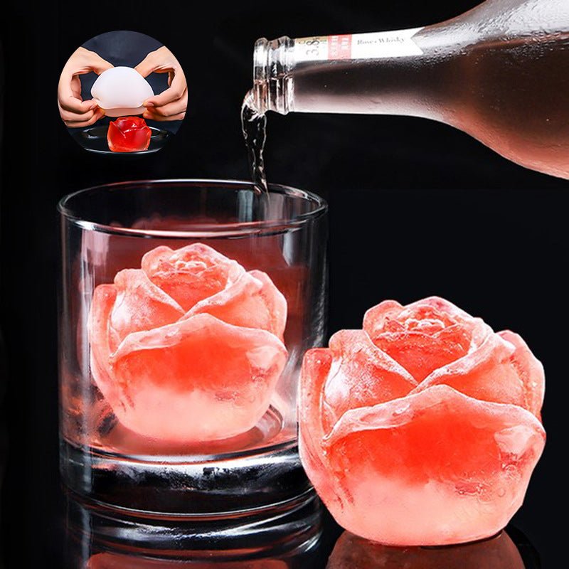 3D Rose Flower Silicone Resin Mold DIY Candle Aromatherapy Soap Ice Cubes Kitchen Chocolate Crafts - Zambeel