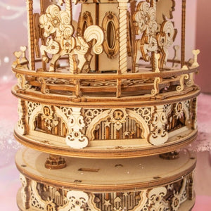 3D Wooden Puzzle Game Assembly Model Construction Kit - Zambeel
