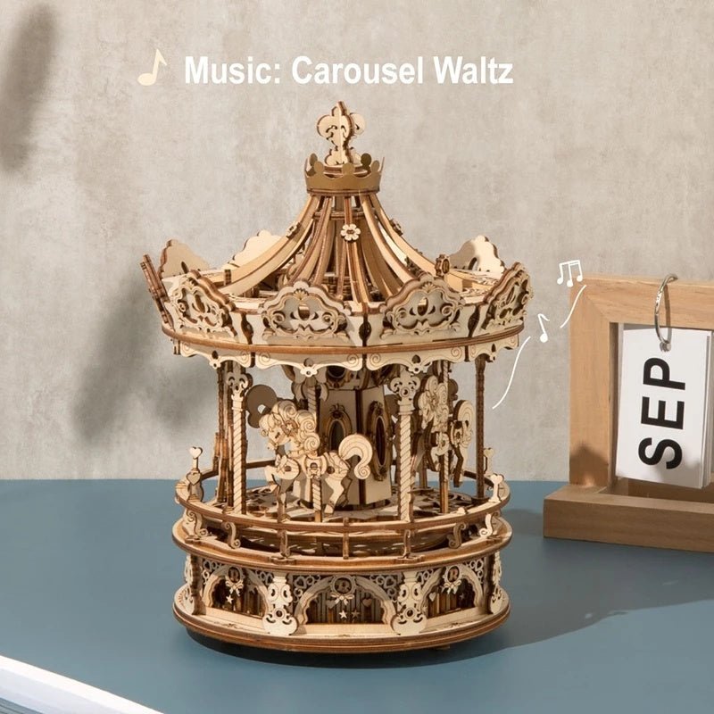 3D Wooden Puzzle Game Assembly Model Construction Kit - Zambeel