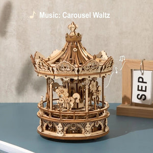 3D Wooden Puzzle Game Assembly Model Construction Kit - Zambeel