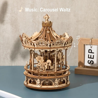 3D Wooden Puzzle Game Assembly Model Construction Kit - Zambeel