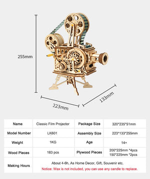 3D Wooden Puzzle Model Children's Toys - Zambeel