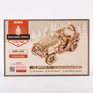 3D Wooden Puzzle Model Toys MC701 - Zambeel