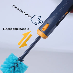 4 In 1 Bottle Gap Cleaner Brush Multifunctional Cup Cleaning Brushes Water Bottles Clean Tool Mini Silicone U - shaped Brush Kitchen Gadgets - Zambeel