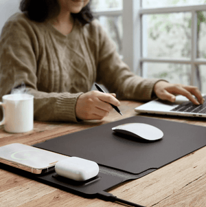 4 in 1 Wiresless Charging Laptop Sleeve - Zambeel