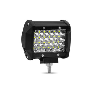 4 Row Of Light Beads Highlighting Strip Lights 72W Off - Road Vehicle Modification - Zambeel