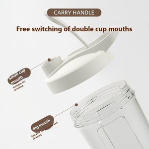 400ML 14oz Electric Protein Powder Mixing Cup Automatic Shaker Mixer Shake Bottle Milk Coffee Blender Kettle Fro Gym 1200mAh - Zambeel
