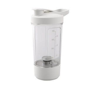 400ML 14oz Electric Protein Powder Mixing Cup Automatic Shaker Mixer Shake Bottle Milk Coffee Blender Kettle Fro Gym 1200mAh - Zambeel