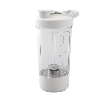400ML 14oz Electric Protein Powder Mixing Cup Automatic Shaker Mixer Shake Bottle Milk Coffee Blender Kettle Fro Gym 1200mAh - Zambeel