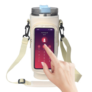 40oz Cup Cover Transparent Touch Screen Neoprene Kitchen Gadgets - Zambeel