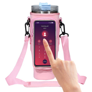 40oz Cup Cover Transparent Touch Screen Neoprene Kitchen Gadgets - Zambeel