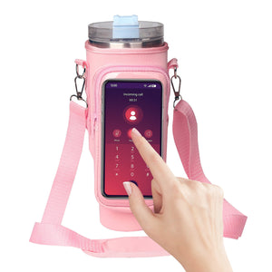40oz Cup Cover Transparent Touch Screen Neoprene Kitchen Gadgets - Zambeel