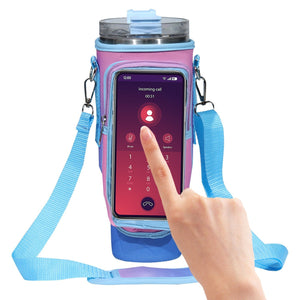 40oz Cup Cover Transparent Touch Screen Neoprene Kitchen Gadgets - Zambeel