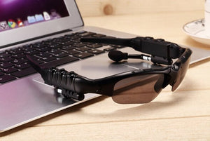 4.1 Smart Stereo Bluetooth Sunglasses Wireless Sports Bluetooth Glasses Headset Incoming - Zambeel