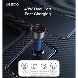 48W Dual Car Charger - Zambeel