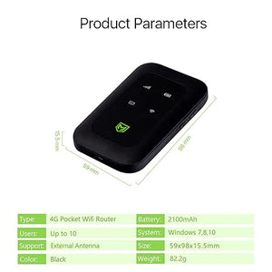 4G Pocket Wifi Router - Zambeel