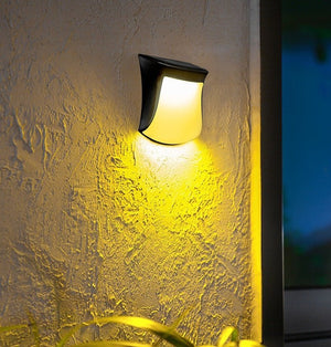 4pcs Solar Lamp Fence Wall Lamp Outdoor Waterproof Home Decoration Lighting Garden Wall Lamp - Zambeel