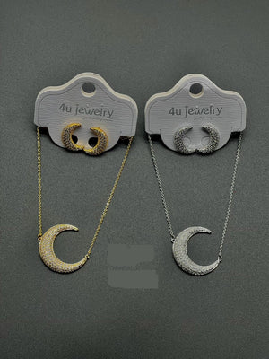 4u Jewelry - Cubic Zirconia Pendant & Earring Sets - Zambeel