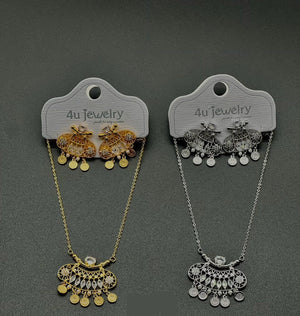 4u Jewelry - Cubic Zirconia Pendant & Earring Sets - Zambeel